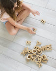 Bamboo Alphabet Wood + Bamboo Toys Ningbo Zenit