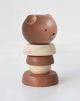 Wood Stacker - Bear Wooden Toys Blue Ribbon