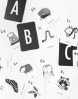 Woodland Alphabet Cards Learning Cards Leo Paper