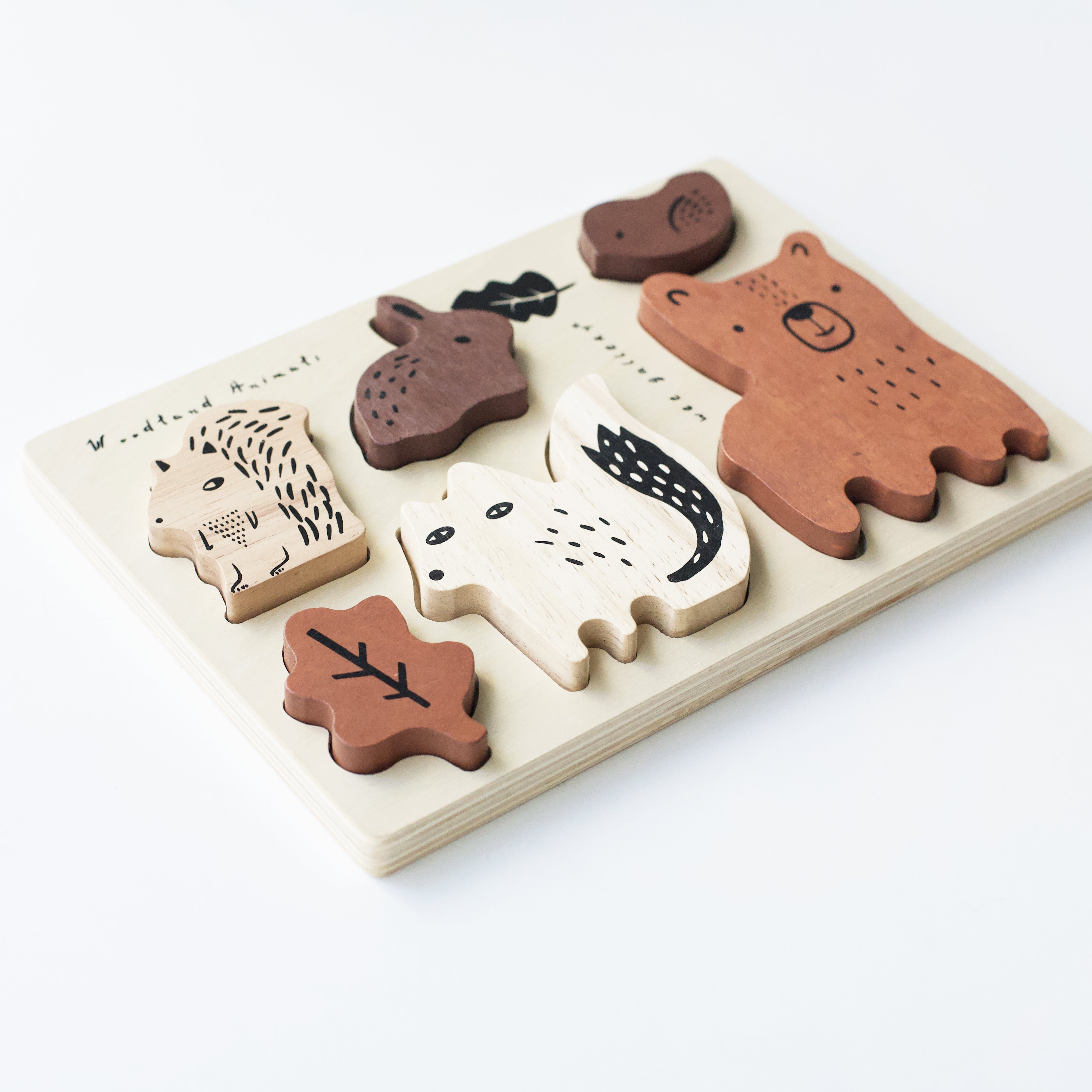 Wooden Tray Puzzle Safari – Pigment