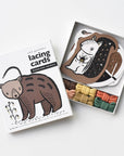 Lacing Cards - Woodland Animals Learning Cards Leo Paper