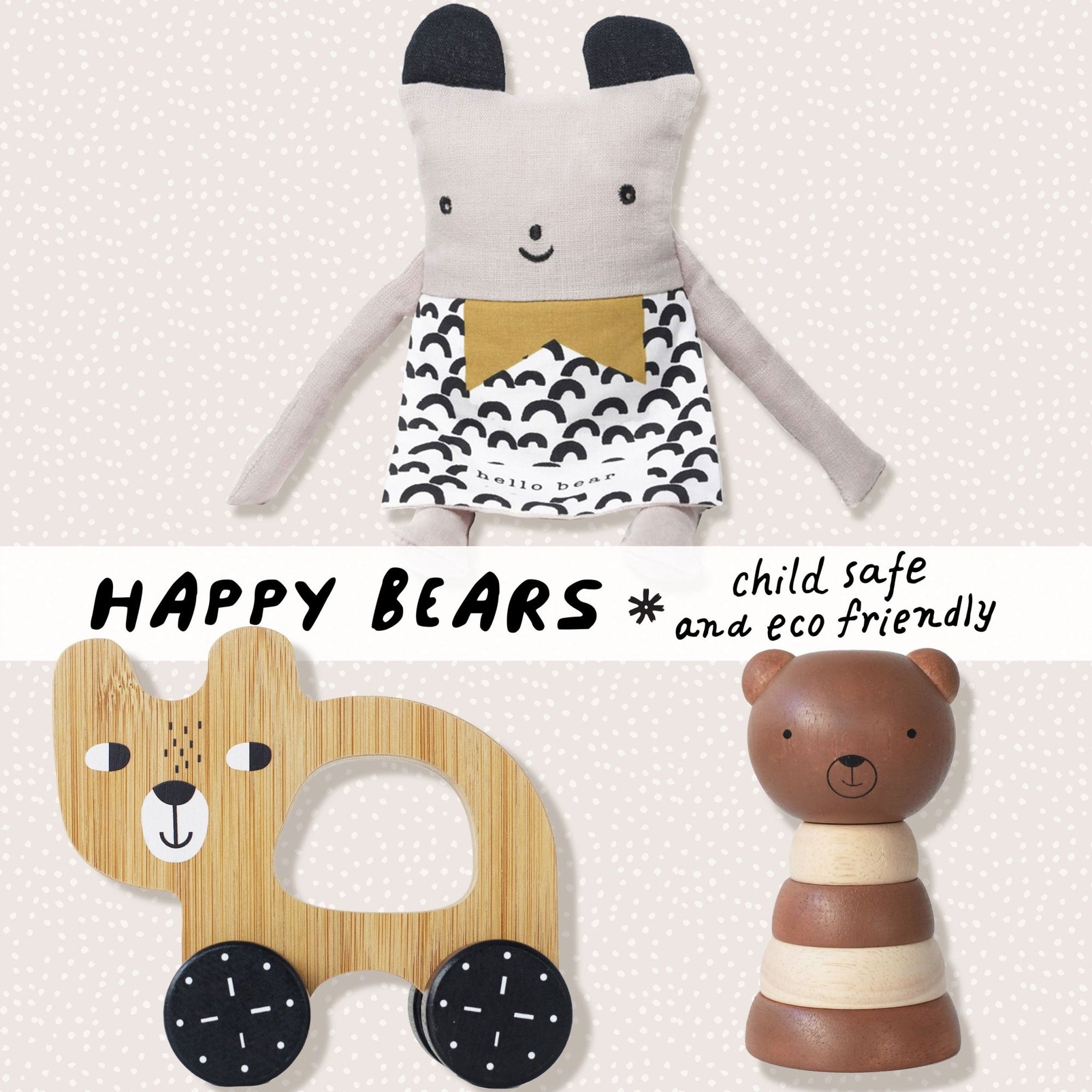 Happy Bears Bundle Wee Gallery