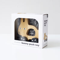 Bunny Push Toy Wood + Bamboo Toys Ningbo Zenit   