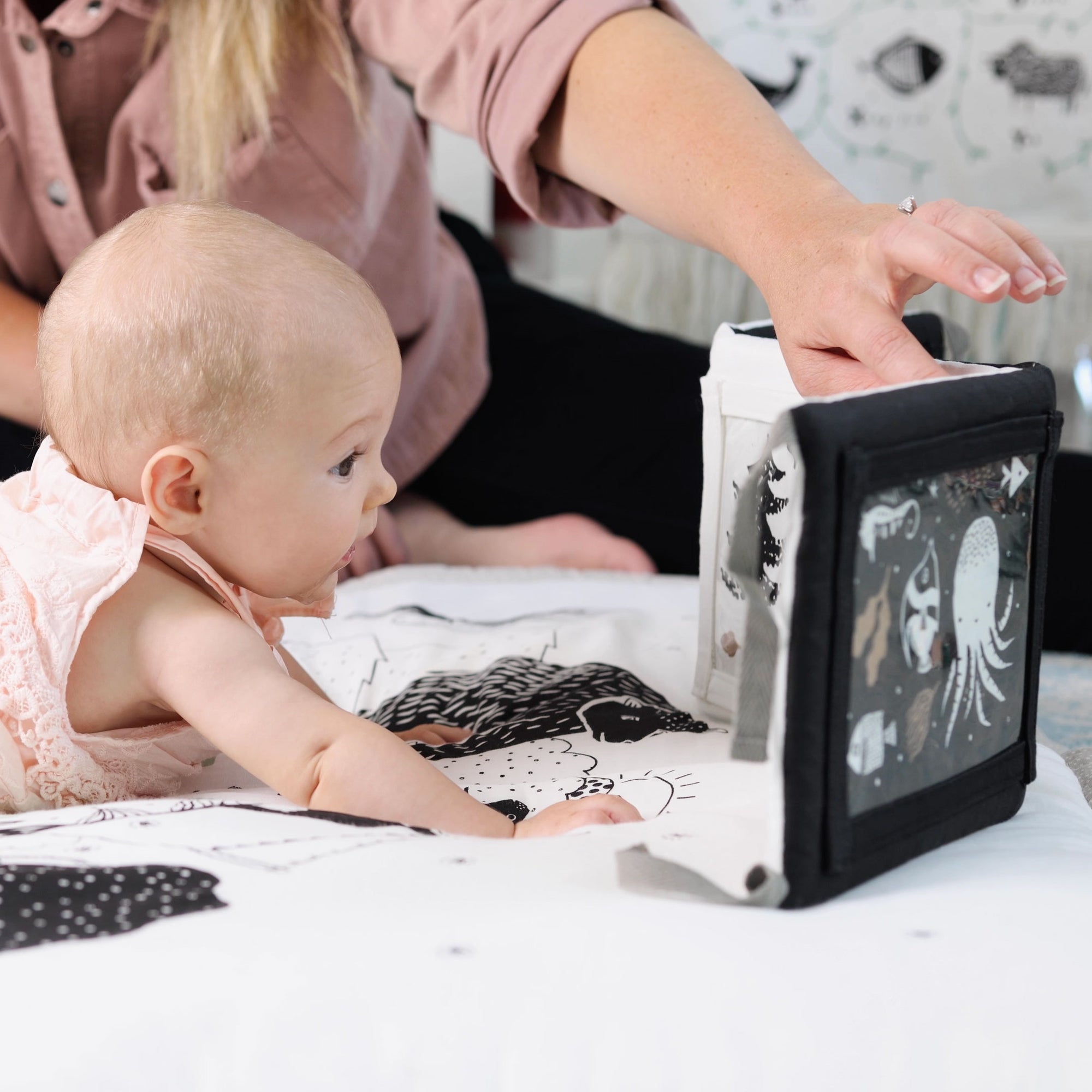 Baby Tummy Time Gallery with Mirror Baby & Toddler Alaska