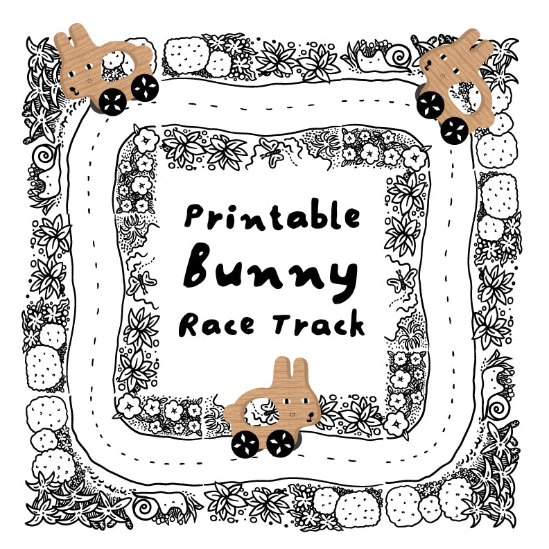 Bunny & Bear Race Track – Wee Gallery