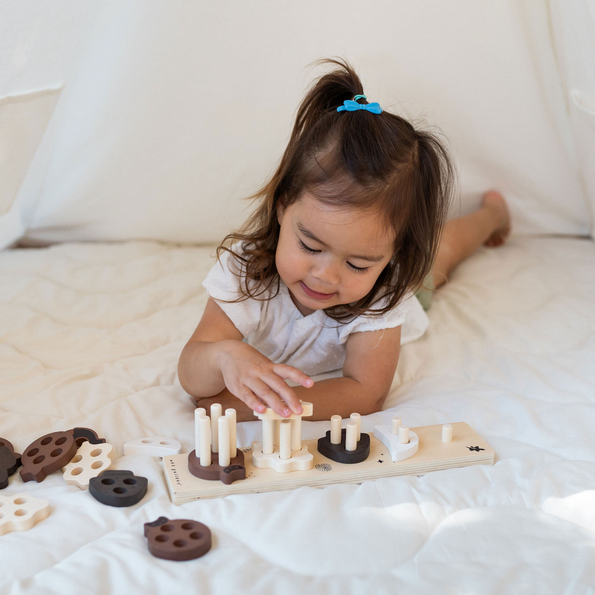 Count and Stack Toy - Educational Toy for Ages 2 and Up – Wee Gallery