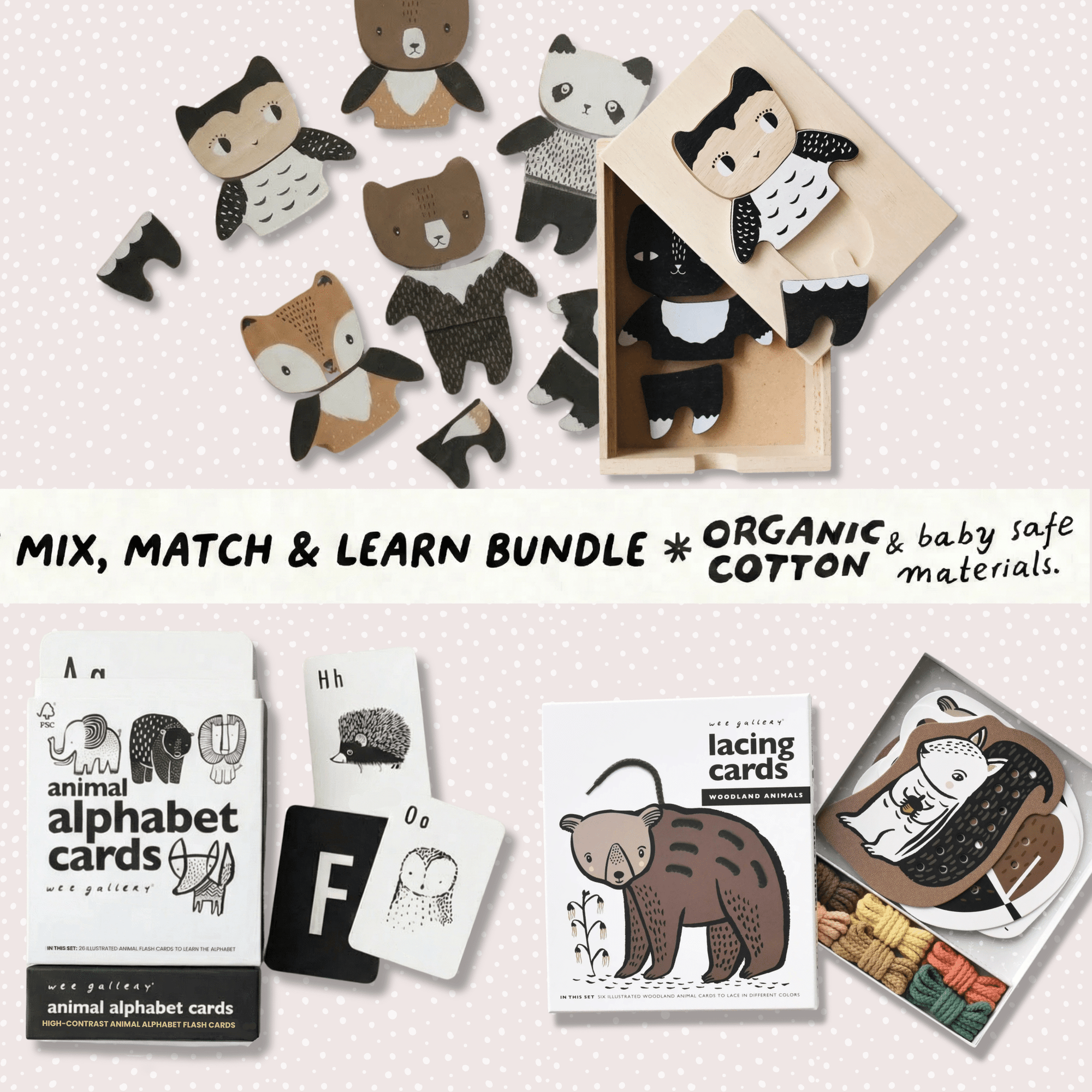 Mix, Match & Learn Bundle Wee Gallery