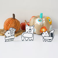 Festive Fall Meal Place Cards Freebies Wee Gallery   