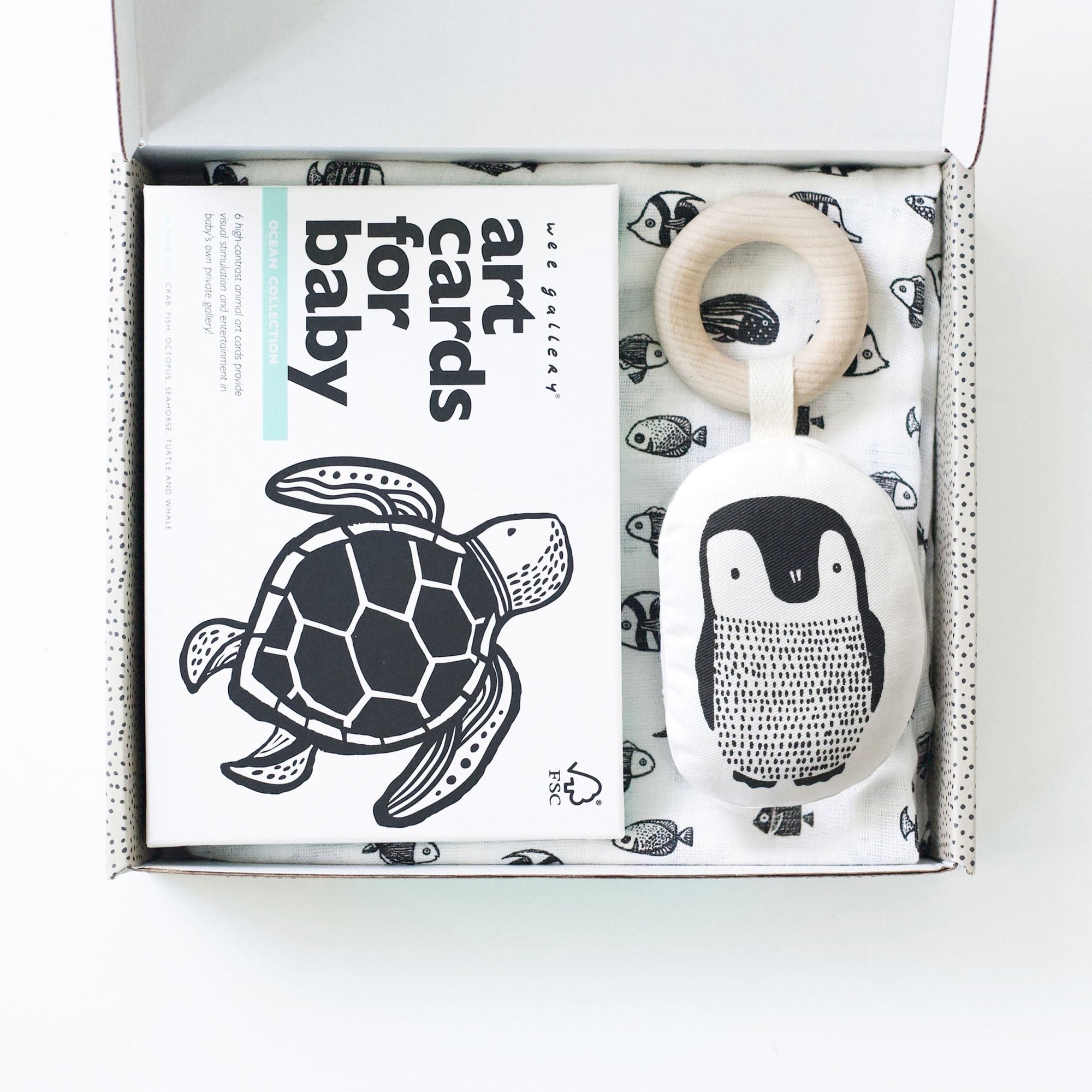 Newborn Baby Gift Set - Ocean Gift Sets Wee Gallery
