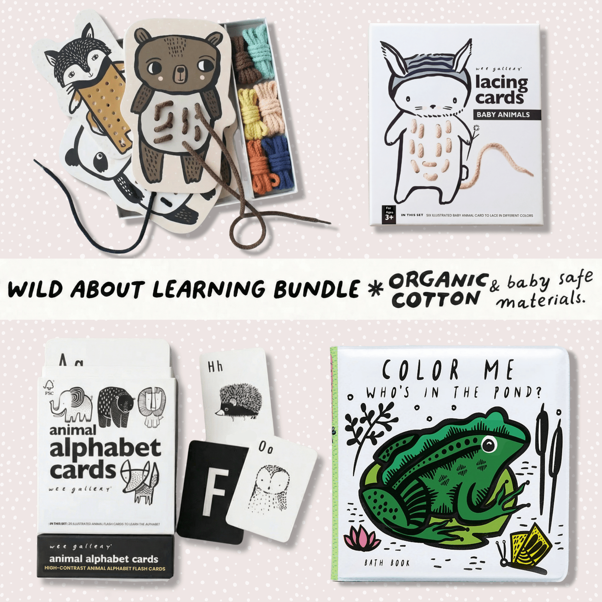 Wild About Learning Bundle Wee Gallery