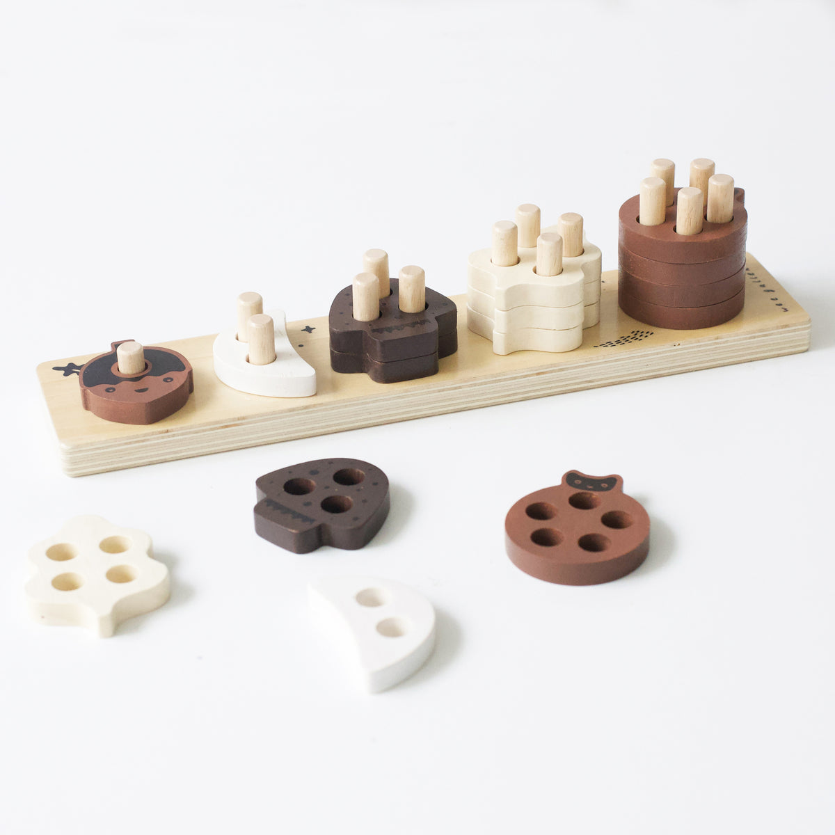 Japanese Stack Toys Count and Stack Toy - Educational Toy for Ages 2 and Up – Wee Gallery