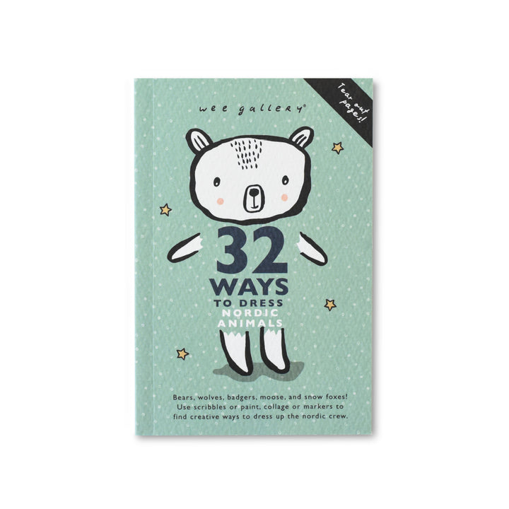 32 Ways to Dress Nordic Animals - Activity Book Books Leo Paper   