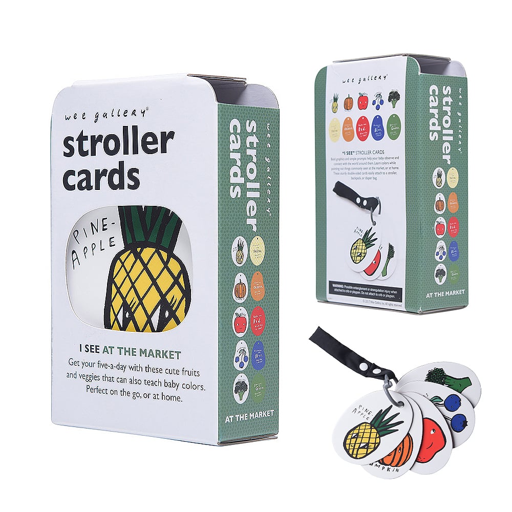 Stroller Cards - I See in the Market Stroller Toys Leo Paper   