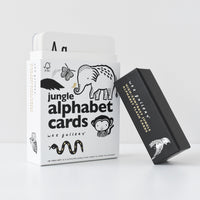 Jungle Alphabet Cards Learning Cards Leo Paper   