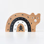 Bamboo Nesting Bear Wooden Toys Ningbo Zenit   