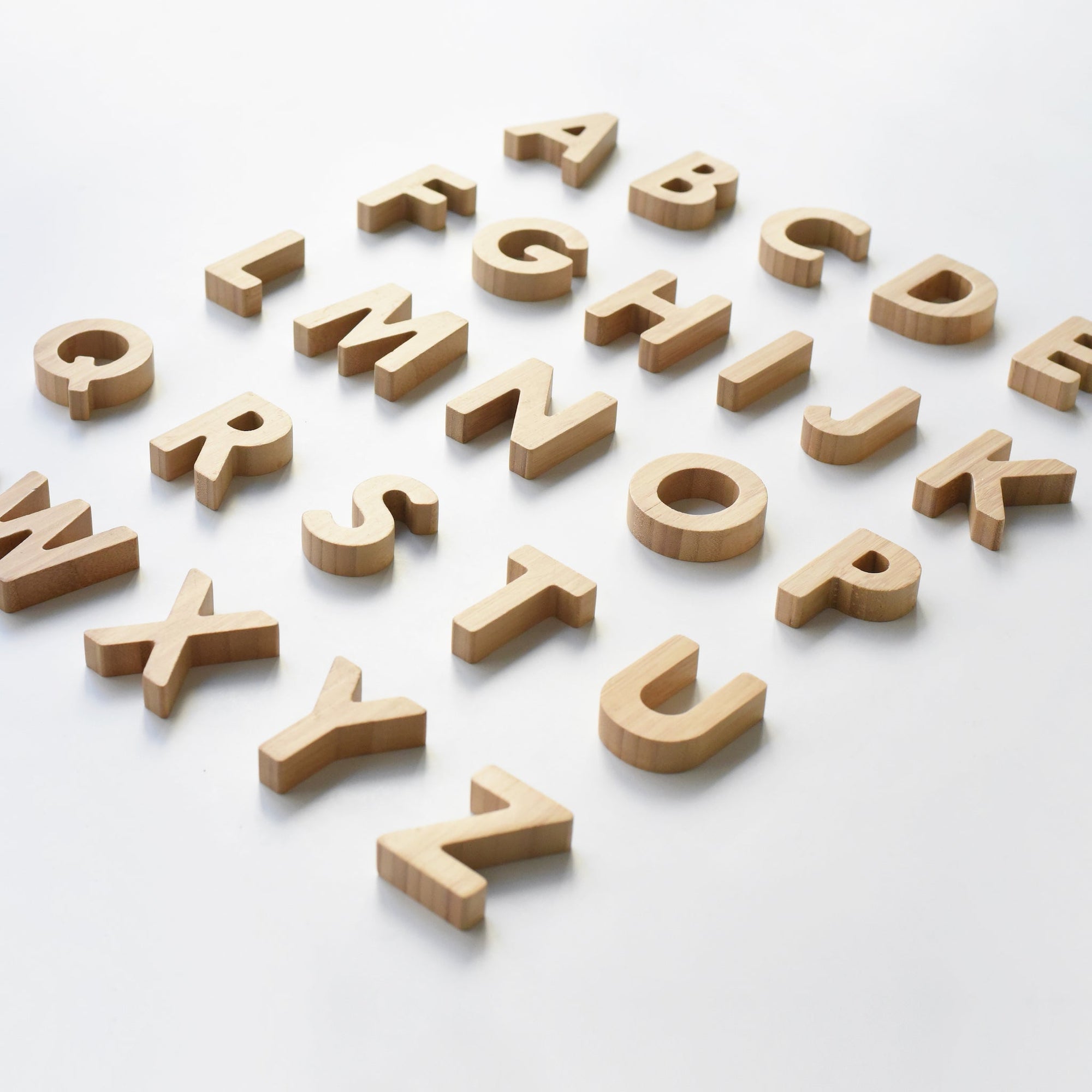 100pcs Wooden Letter Tiles - Vinyl Letters For Phonics, Spelling & Wedding Decor