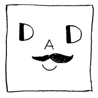 Papa tu me fais sourire - Carte Fête des Pères