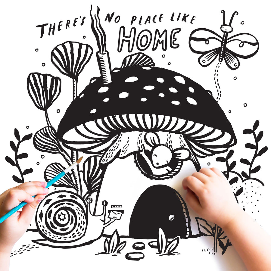 No Place Like Home' Coloring Page