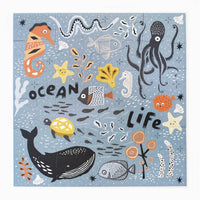 Ocean Life Floor Puzzle Puzzle Leo Paper   
