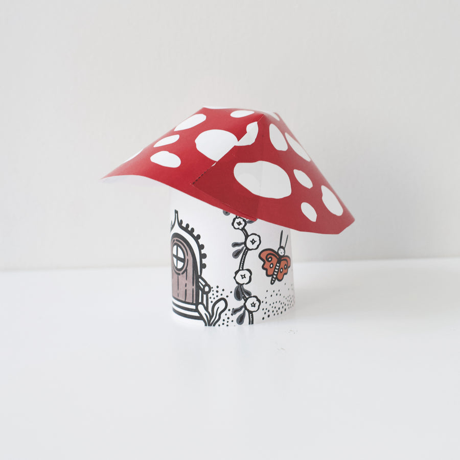 Toadstool Lodge - Mini Mushroom Craft
