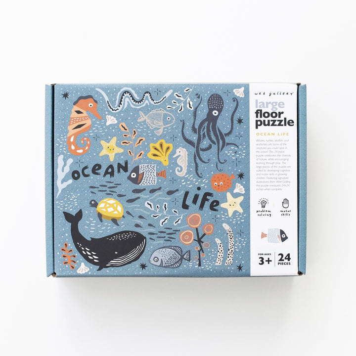 Ocean Life Floor Puzzle Puzzle Leo Paper   