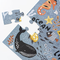Ocean Life Floor Puzzle Puzzle Leo Paper   