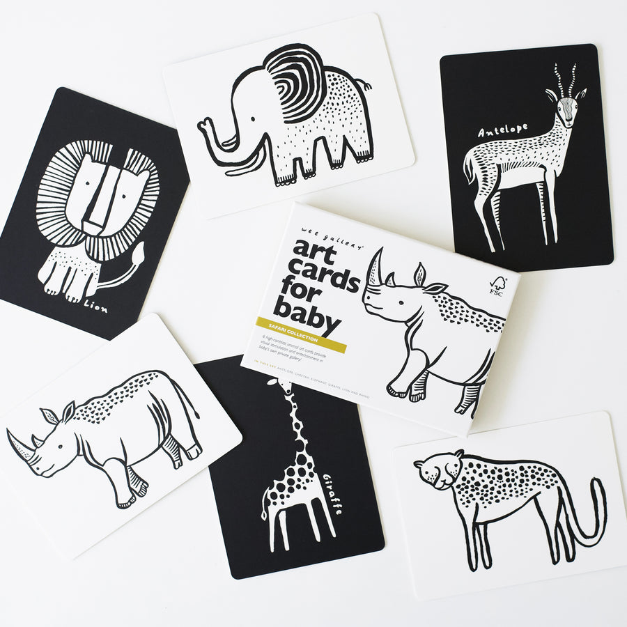 Art Cards for Baby - Safari Collection