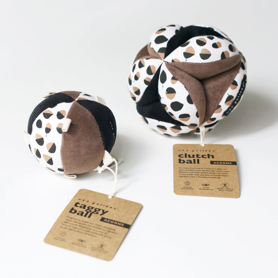 Acorn Clutch and Taggy Ball Bundle