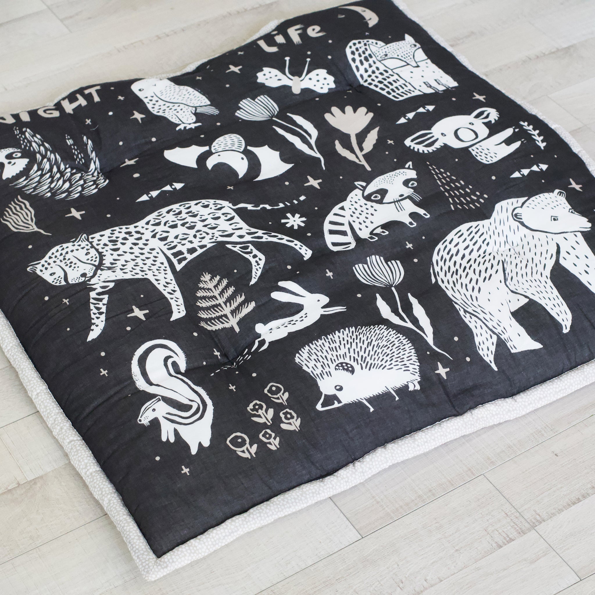 Animal Print Reversible Playmat - Birth To 12 Months