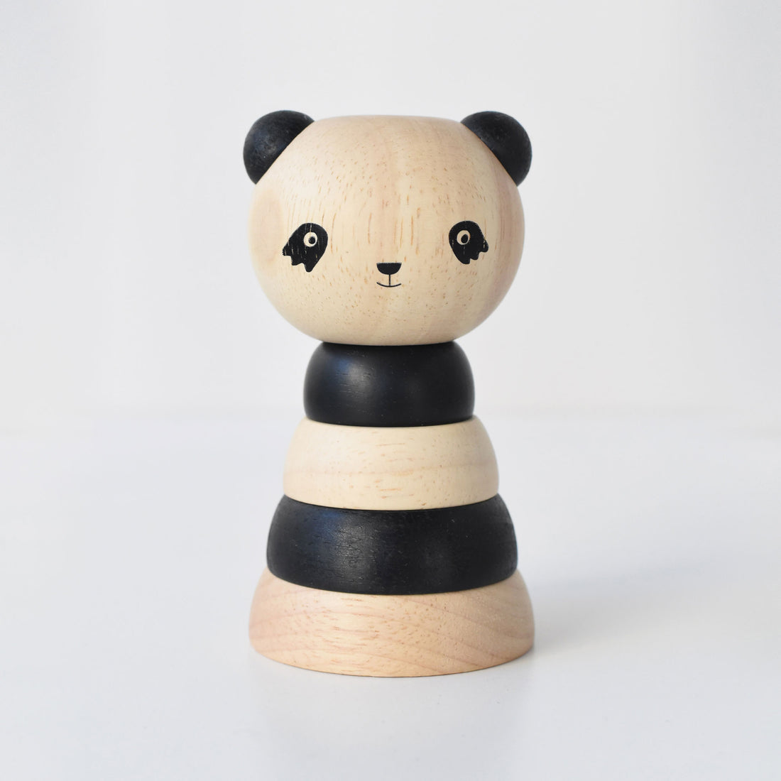 Wood Stacker - Panda Wooden Toys Blue Ribbon   